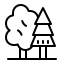 icono árbol