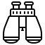 icono prismáticos